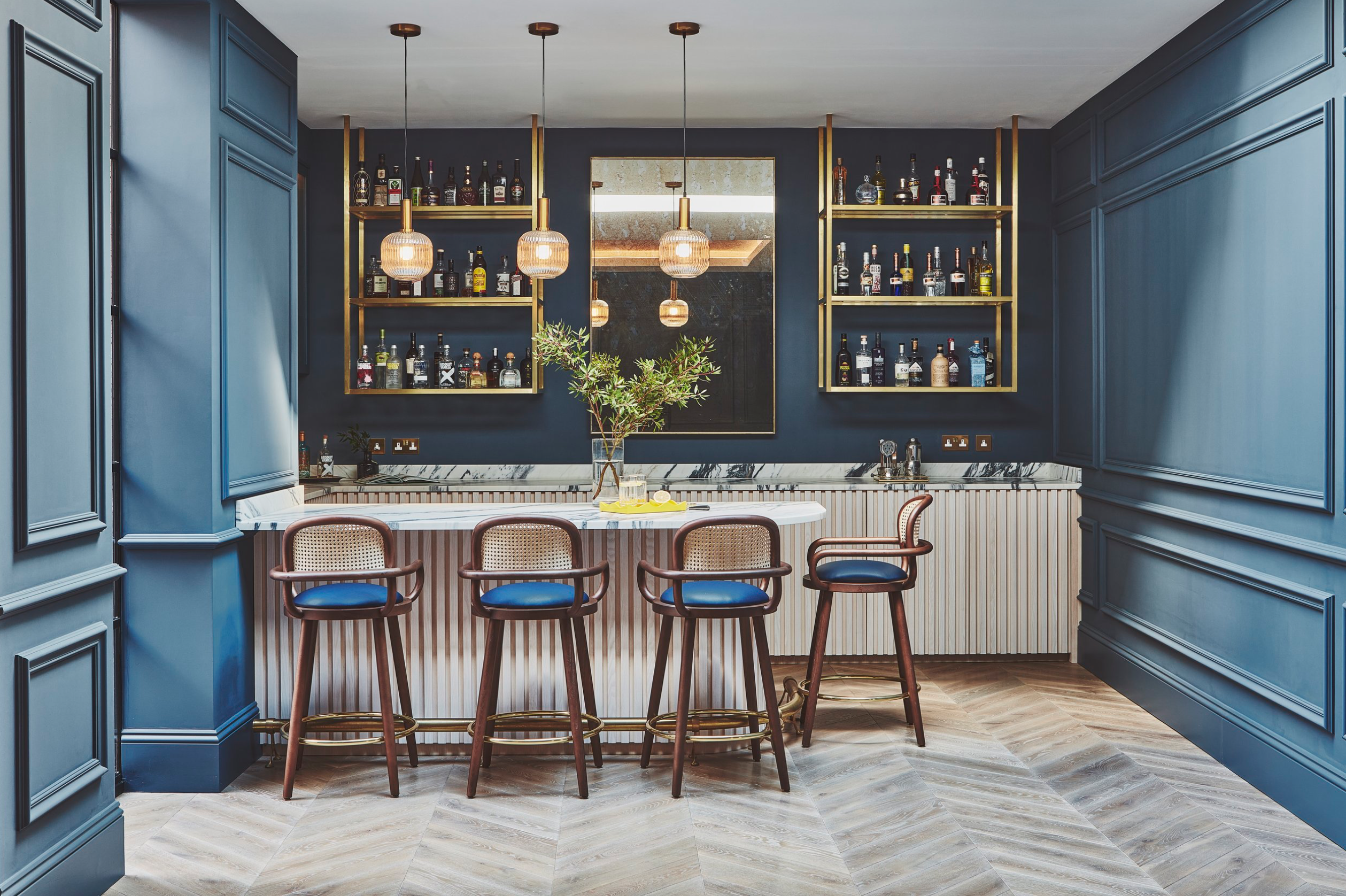 bespoke chevron oak flooring sudbrook